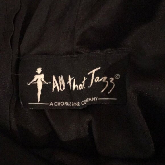 💃✨ All That Jazz Formal Black & Silver Floor-Length Evening Gown | Juniors 5/6 - Picture 7 of 8